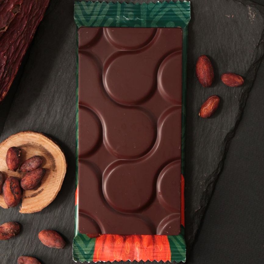 Темный гурме- шоколад 65% какао без белого сахара, без ГМО, натуральный, фото 3